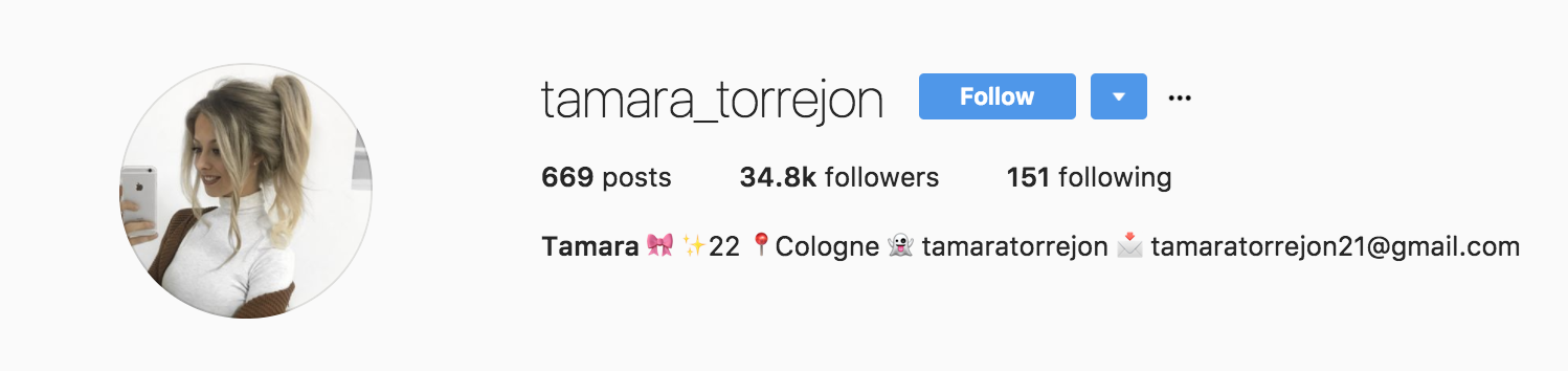 tamara_torrejon profilo instagram